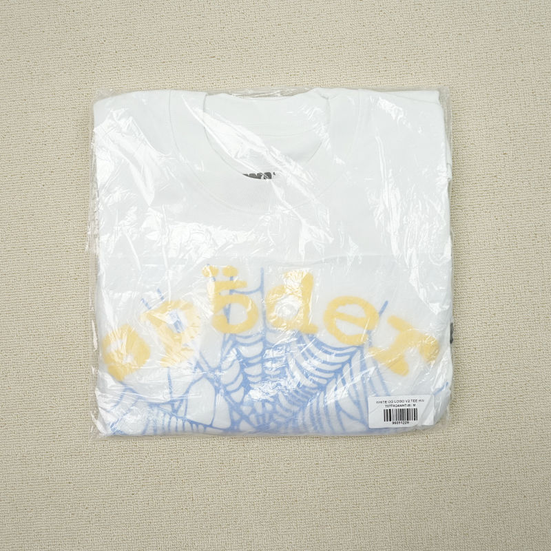 Sp5Der Legacy Logo Heavyweight Tee White