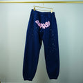 Sp5der OG Web Sweatpants Navy