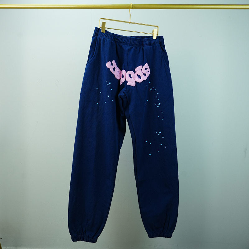 Sp5der OG Web Sweatpants Navy