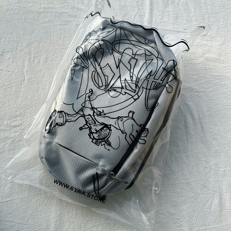 Graffiti Print Crossbody Sling Bag