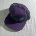 Cross Embroidered Logo Snapback Cap