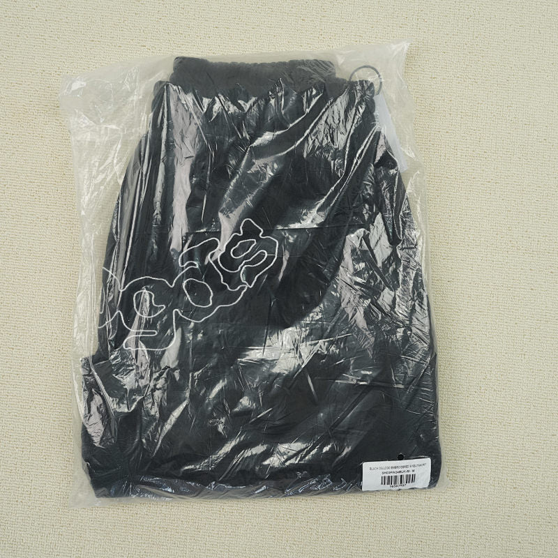 Sp5Der Og Logo Embroidered Sweatshort Black