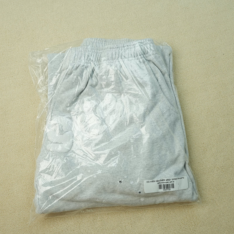 Sp5der OG Web Sweatpants Heather Grey