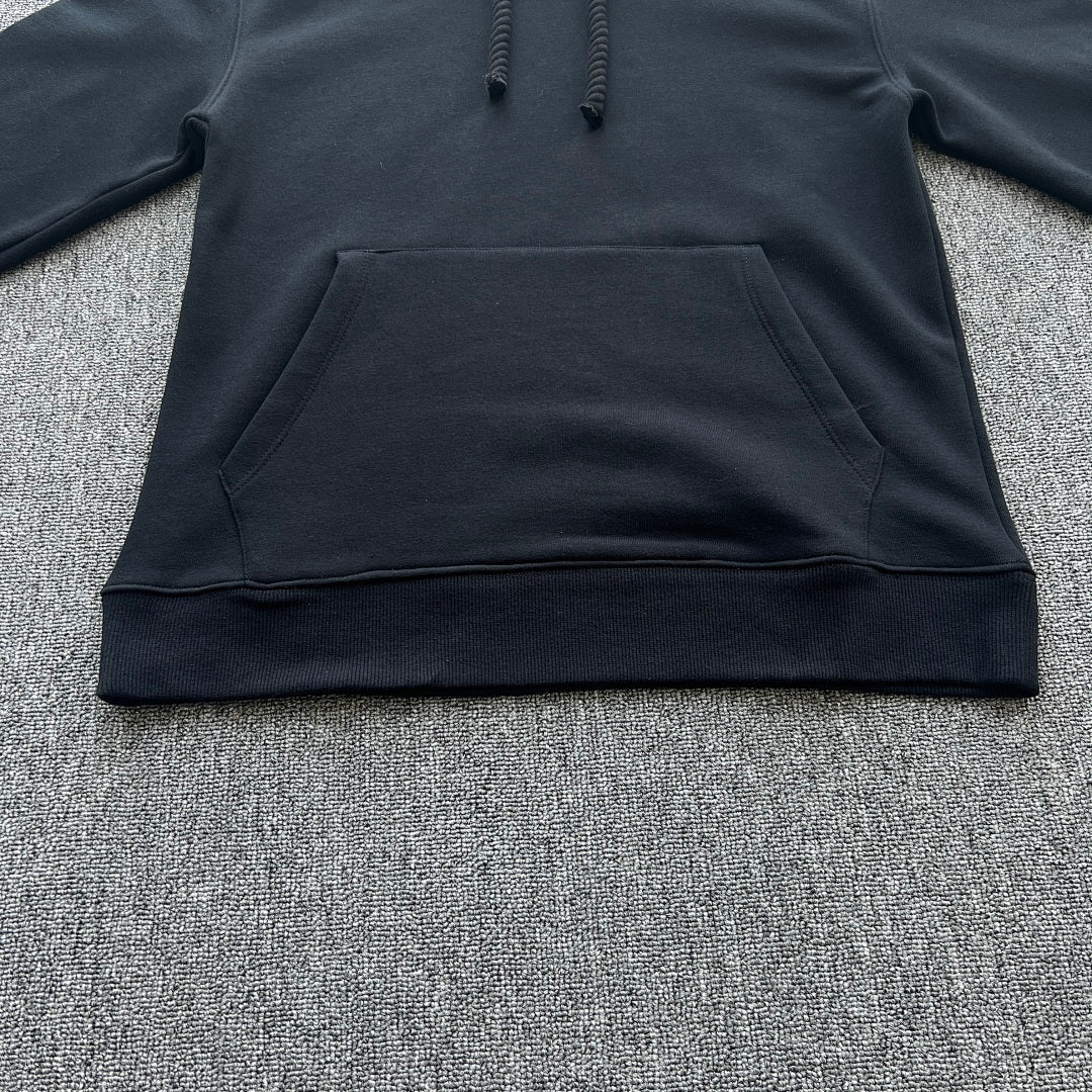 Hoodie Set Black Blue