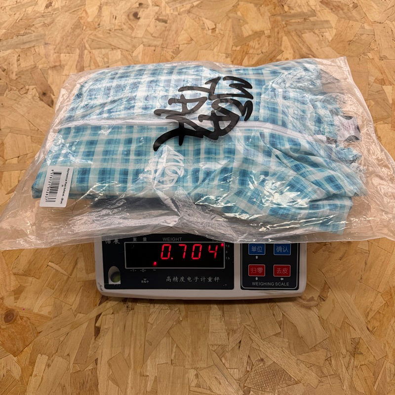 Mertra Zip Up - Blue Checkered