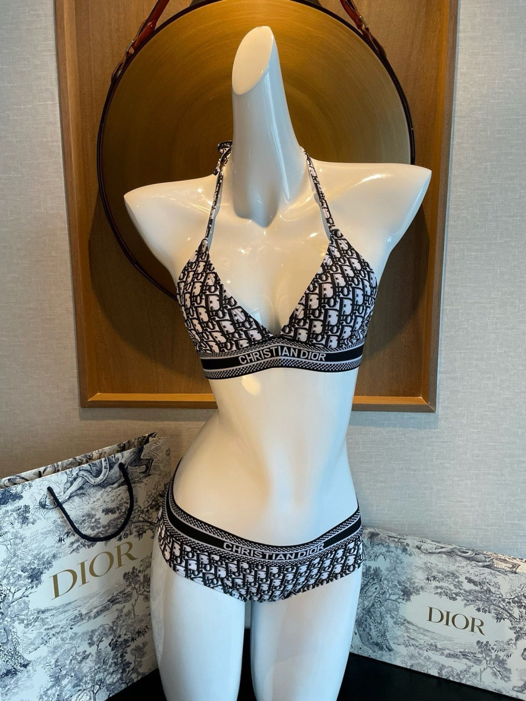 Oblique Bikini Set