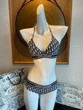 Oblique Bikini Set