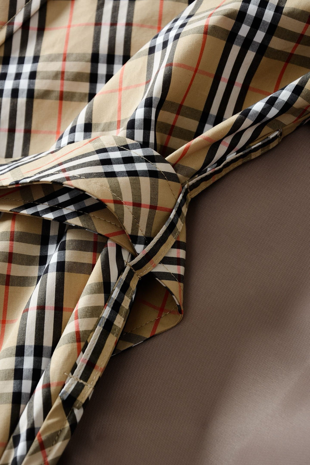 Check Shirt Dress