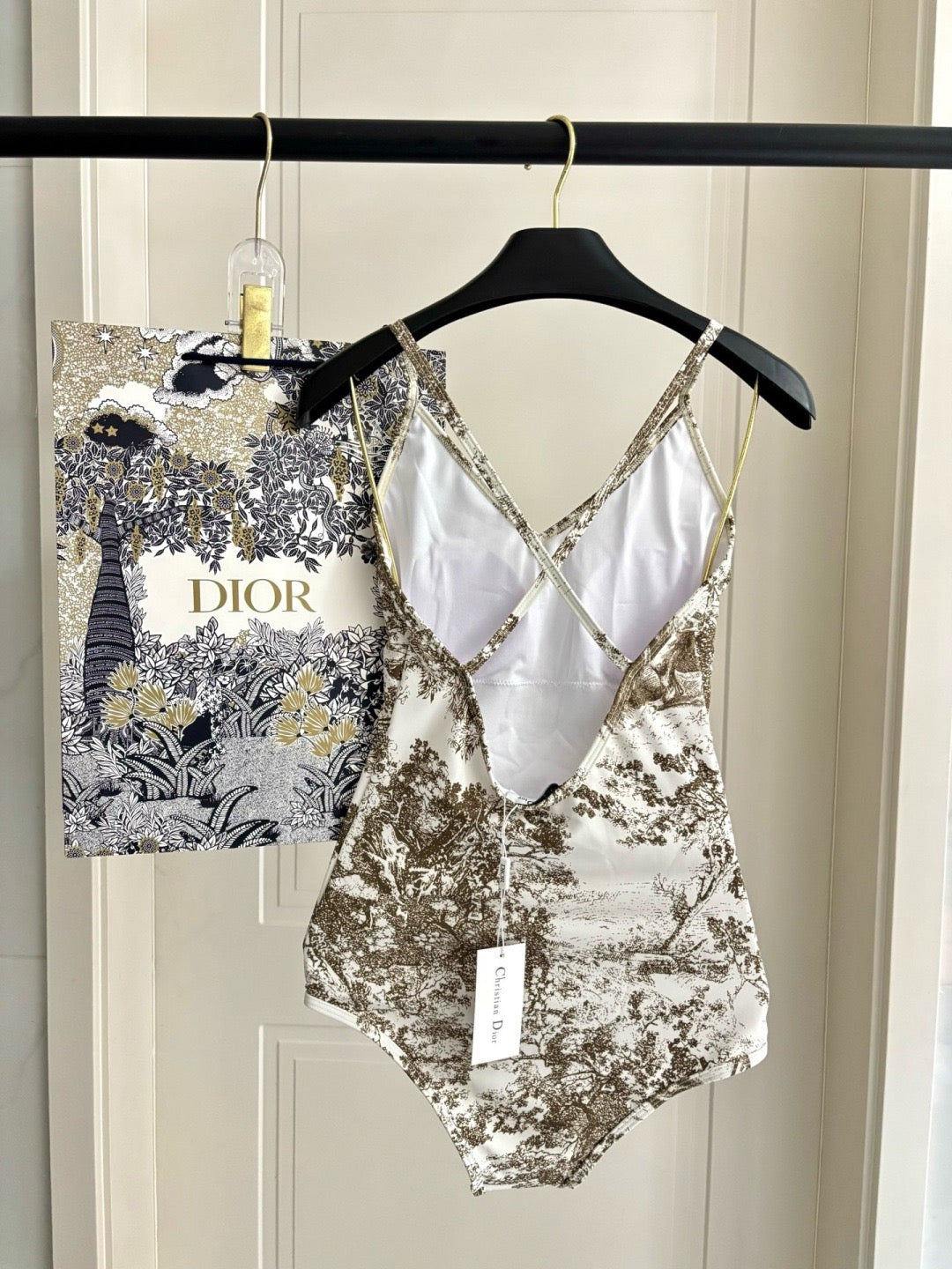 Toile de Jouy 2-Piece Swimsuit