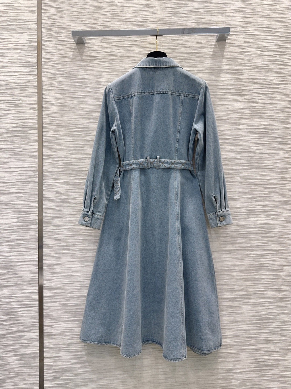 26S Denim Midi Dress