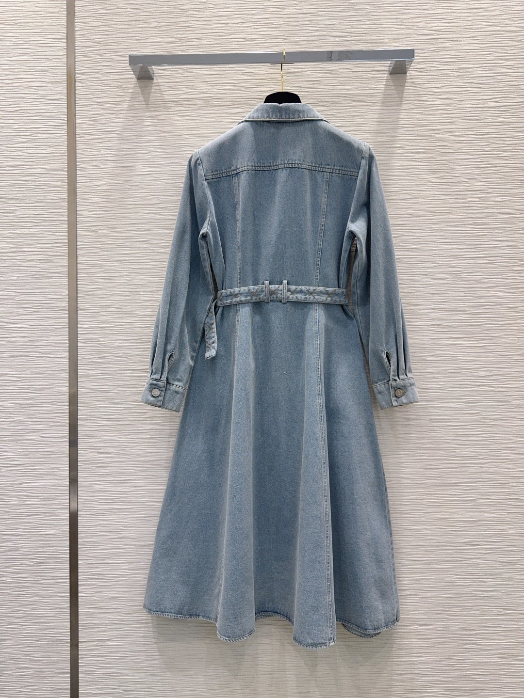 26S Denim Midi Dress