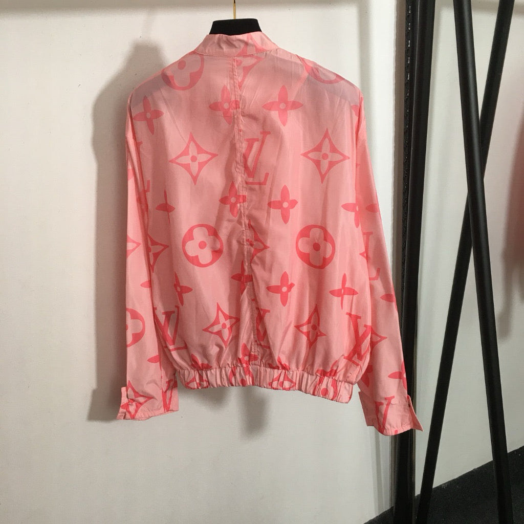 Monogram Windbreaker Jacket Set