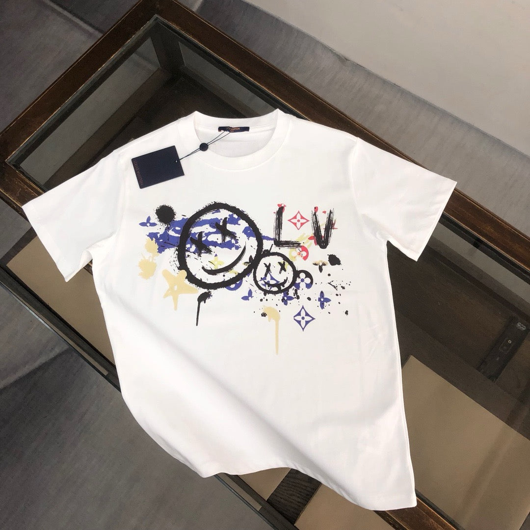 Graffiti Monogram Logo T-Shirt
