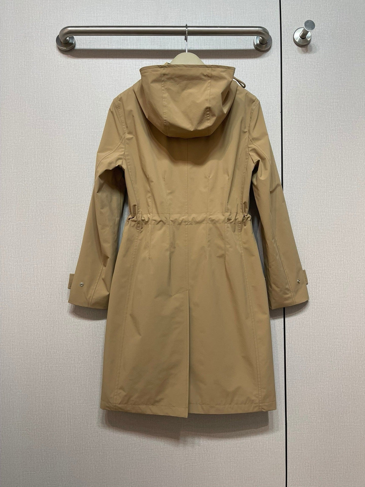 Drawcord Hood Nylon-Cotton Parka