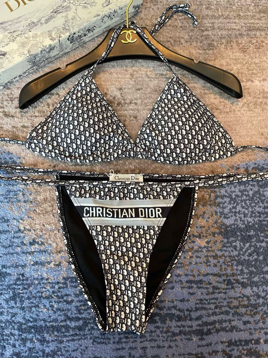 Oblique Bikini Set