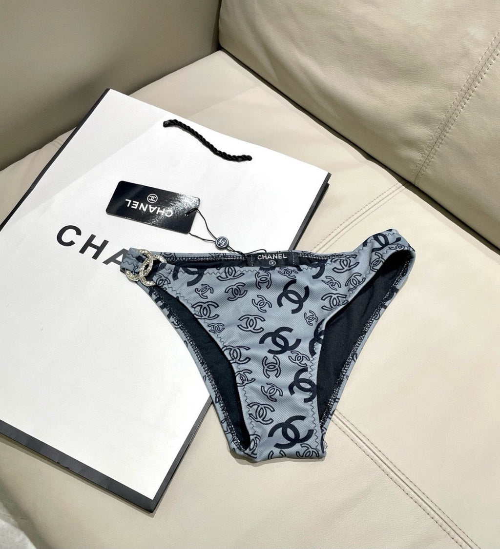 Logo Halter Bikini Set