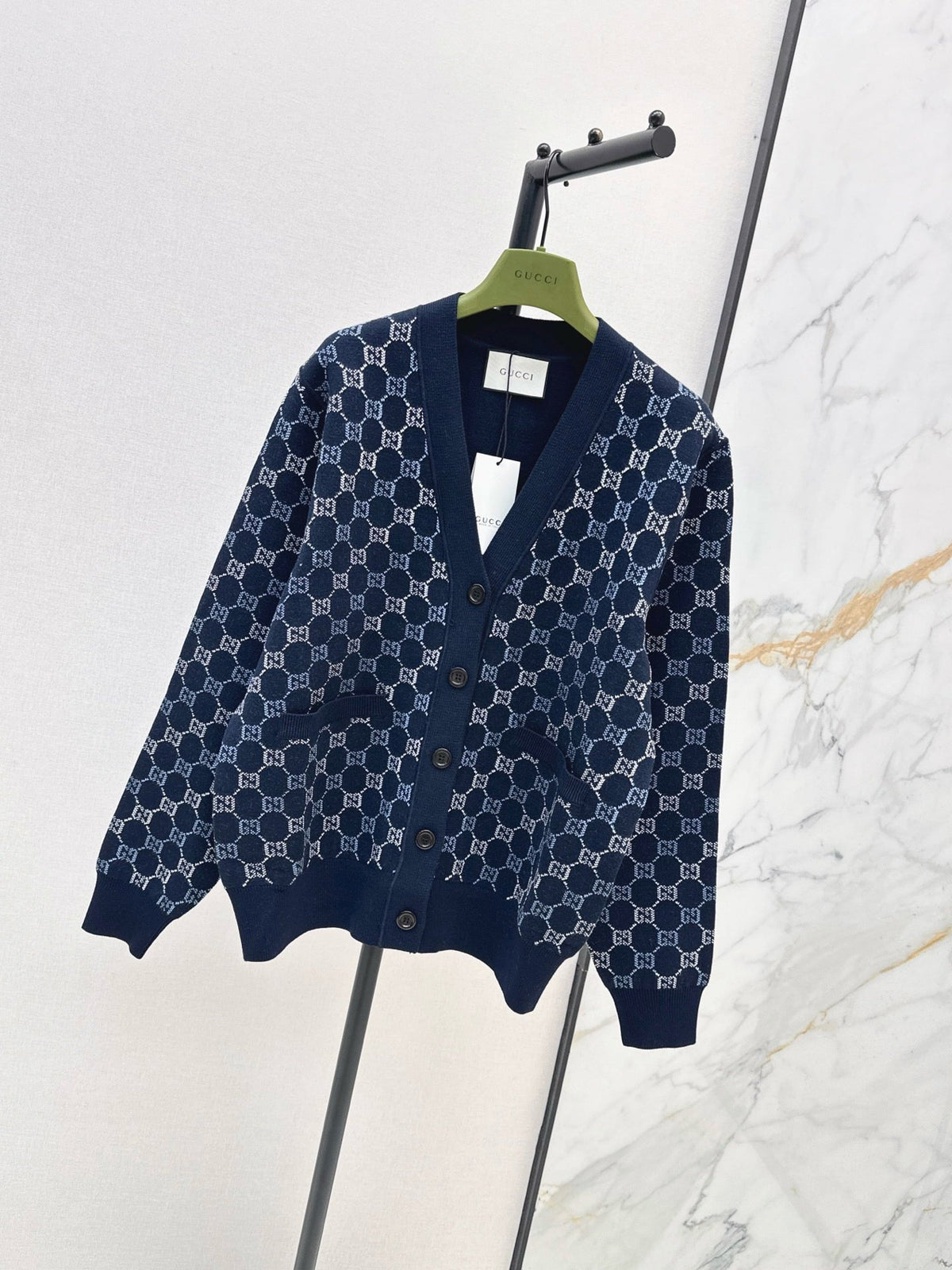 Jacquard Cardigan