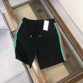 Web Stripe Drawstring Shorts