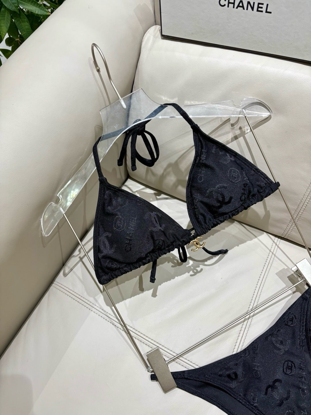 Logo Triangle Bikini Set