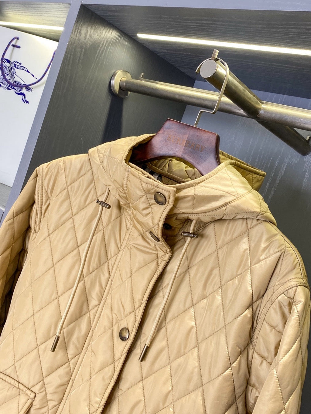 Quilted Nylon Jacket