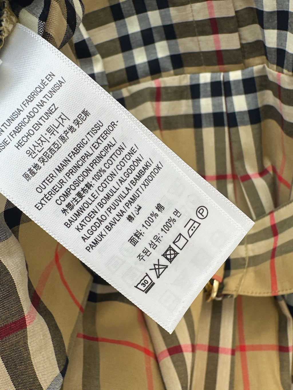 Vintage Check Shirt Dress