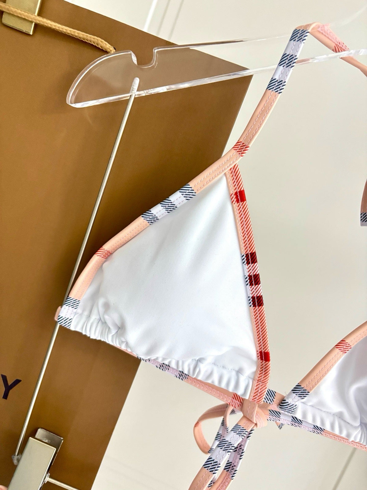 Check Bikini Set