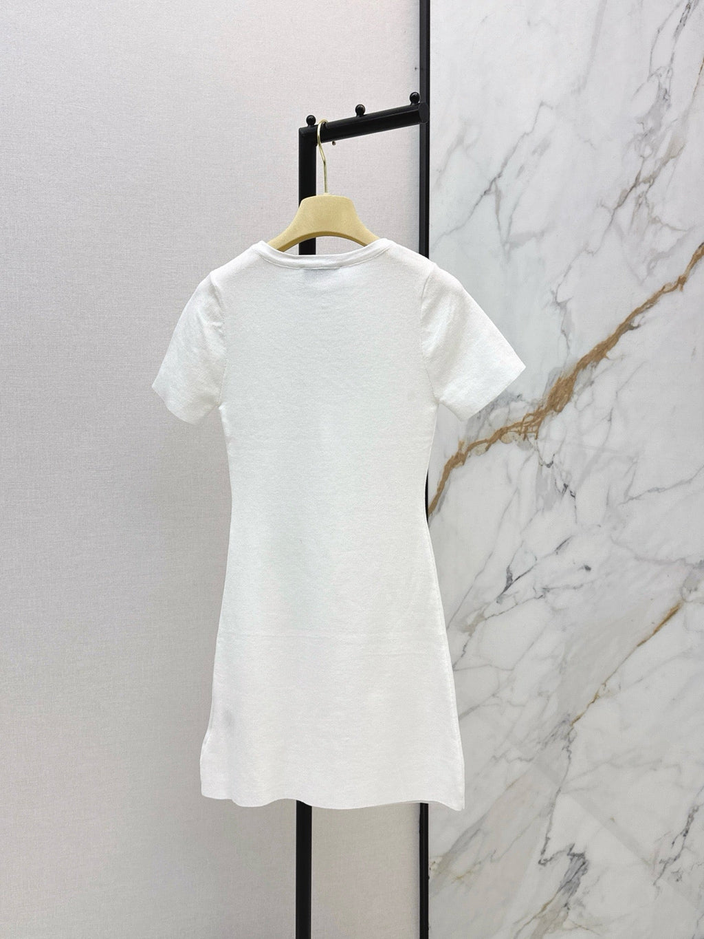 Short Sleeve Knit Dress