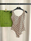 Logo One Piece Swimsuit