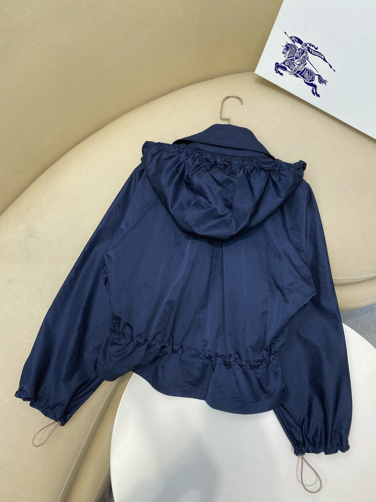Hooded Taffeta Jacket