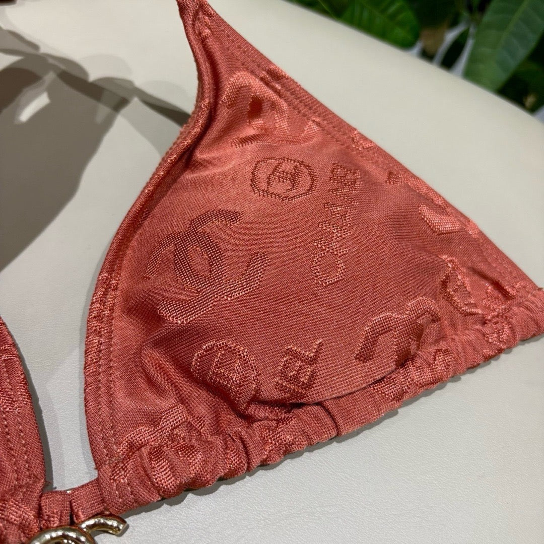 Logo Triangle Bikini Set