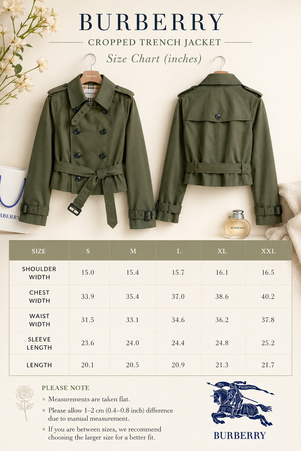 Tropical Gabardine Cropped Jacket