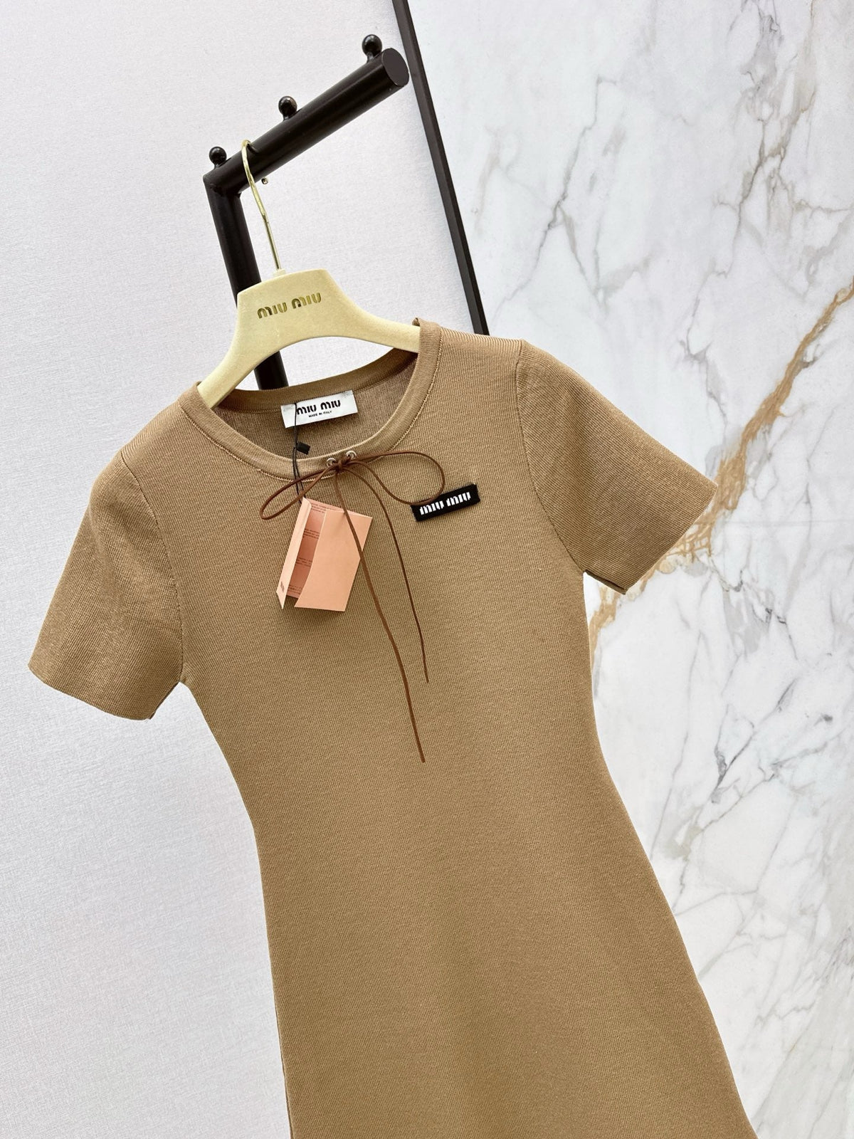 Short Sleeve Knit Dress