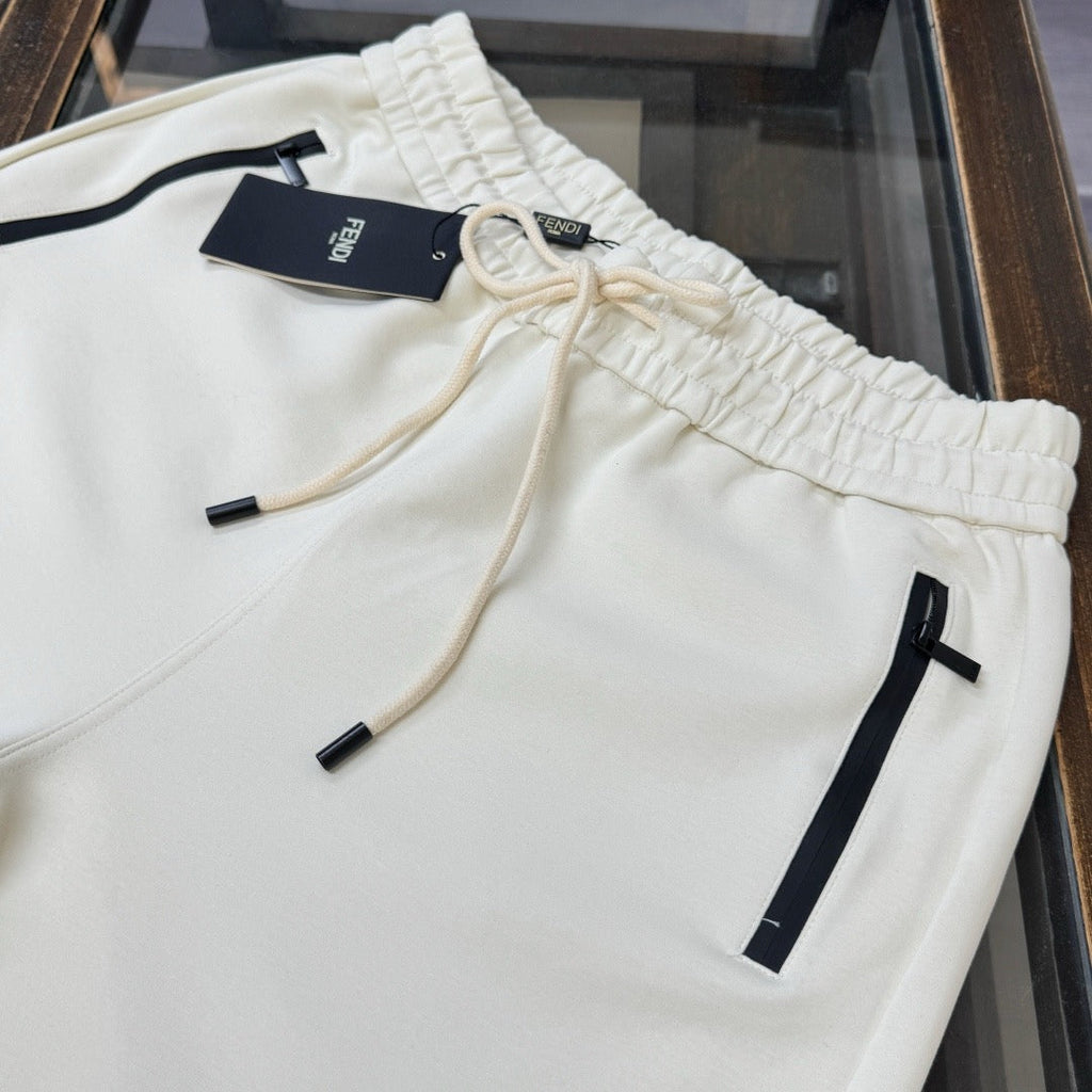 Panel Drawstring Shorts