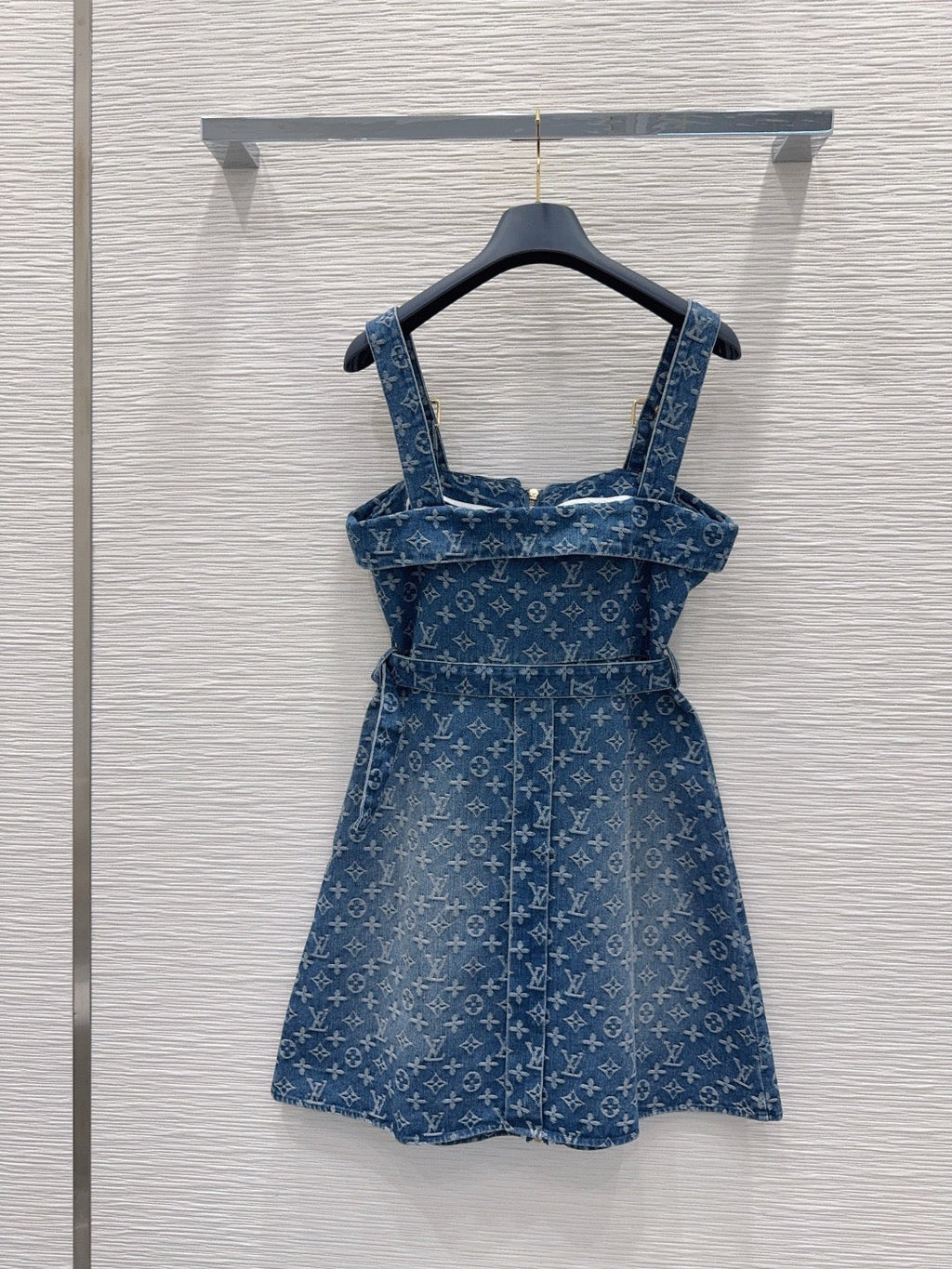Monogram Denim Dress