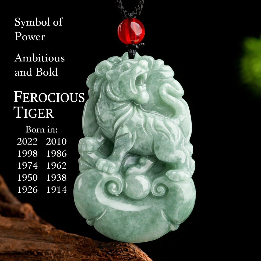 Twelve Zodiac Fortune Guardian Jade Pendant Collection