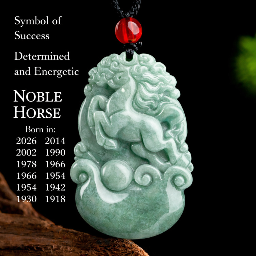 Twelve Zodiac Fortune Guardian Jade Pendant Collection