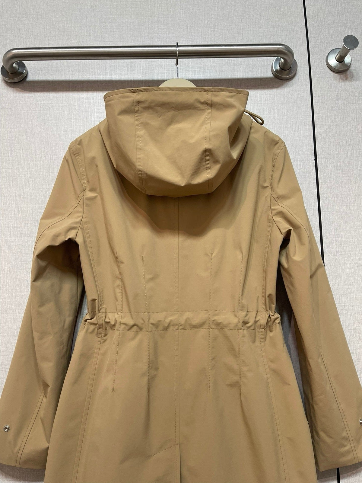 Drawcord Hood Nylon-Cotton Parka