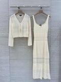 Openwork Knit Dress