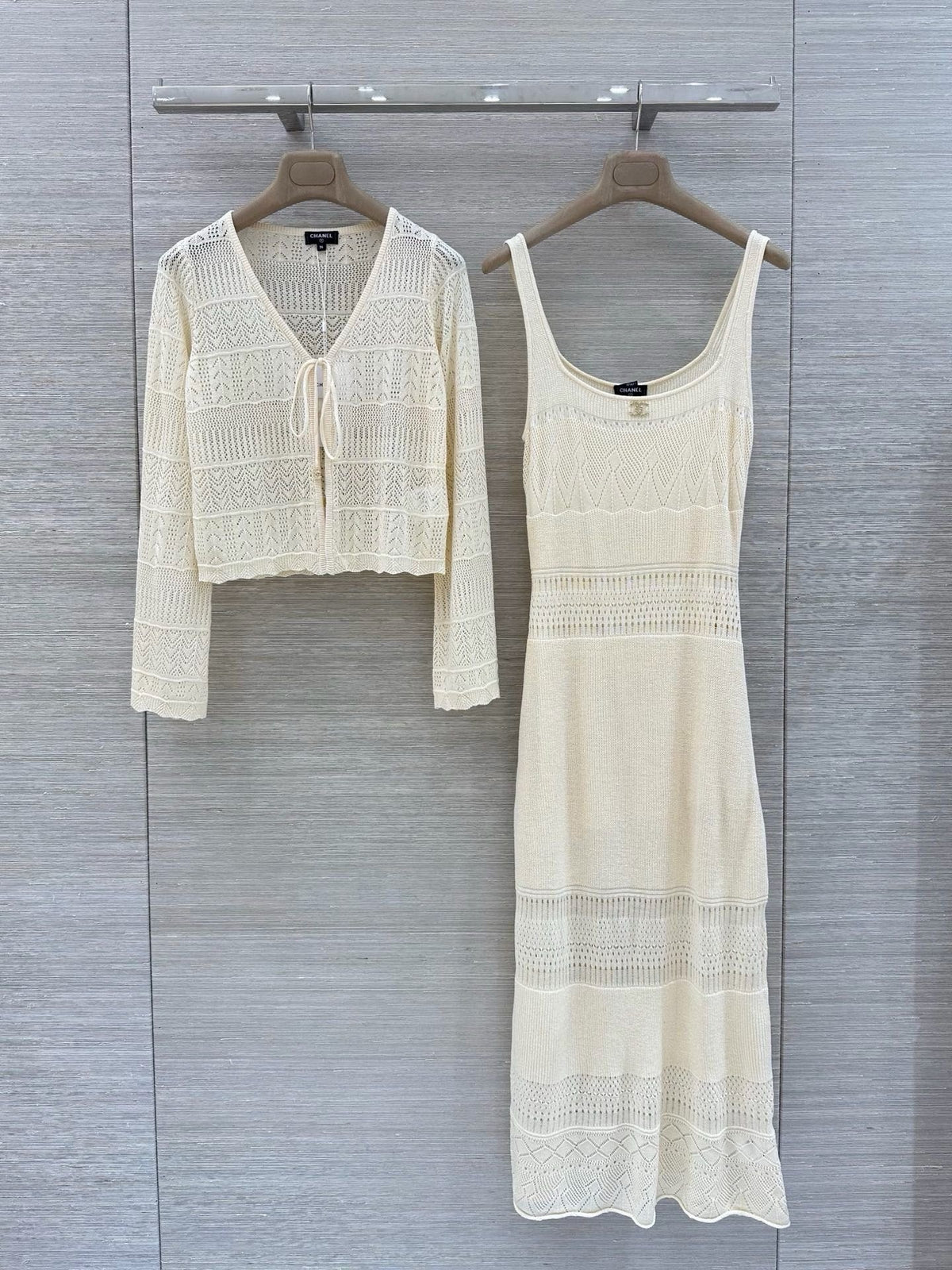 Openwork Knit Dress