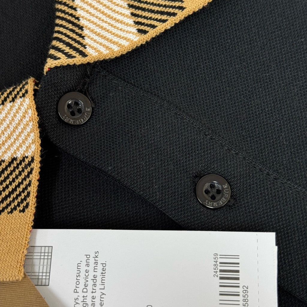 Check Collar Polo Shirt