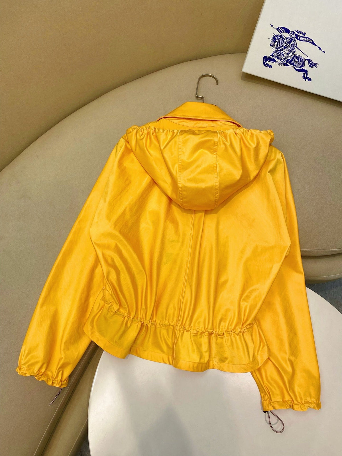 Hooded Taffeta Jacket