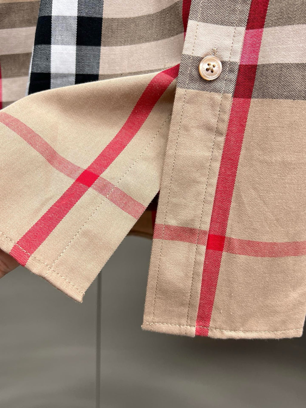 Check Cotton Shirt