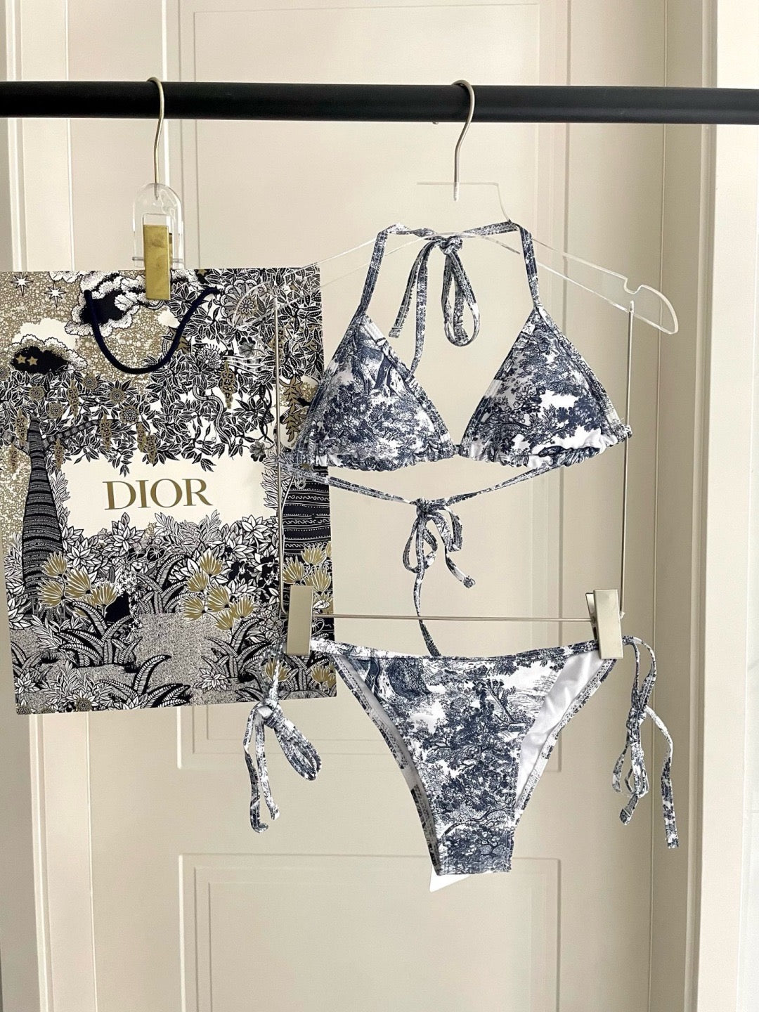 Oblique 3-Piece Bikini Set