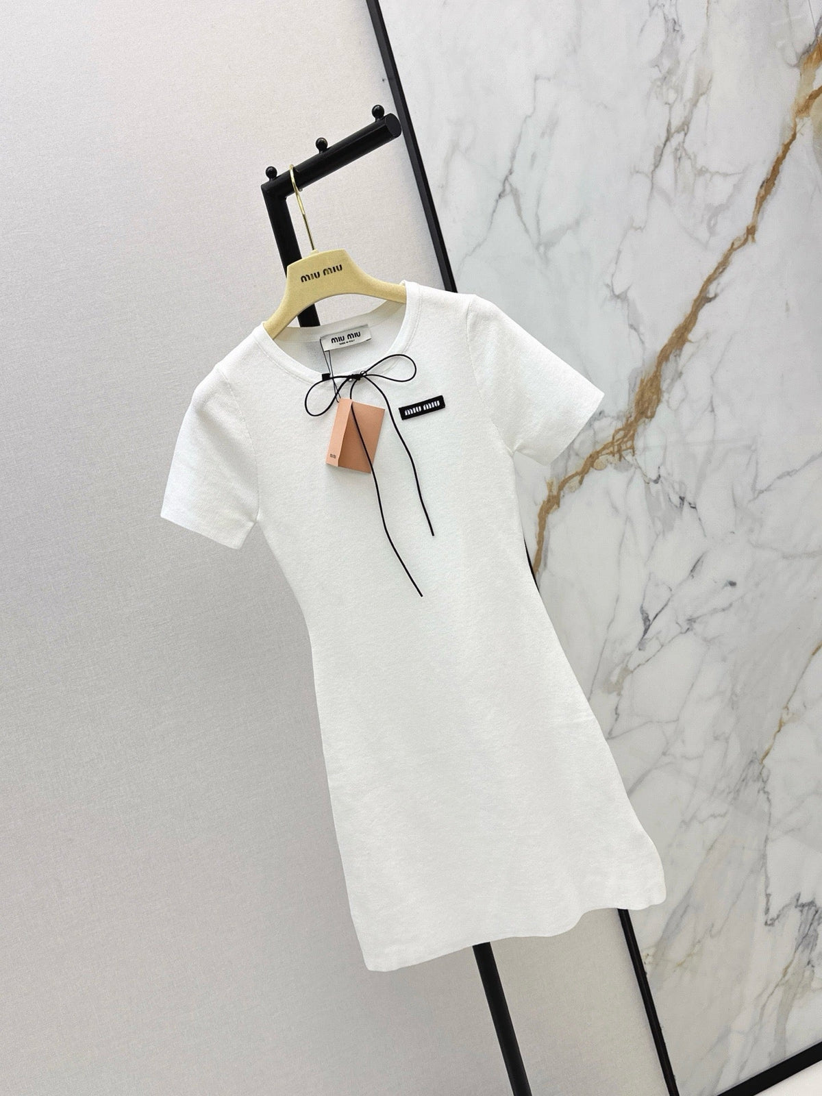 Short Sleeve Knit Dress