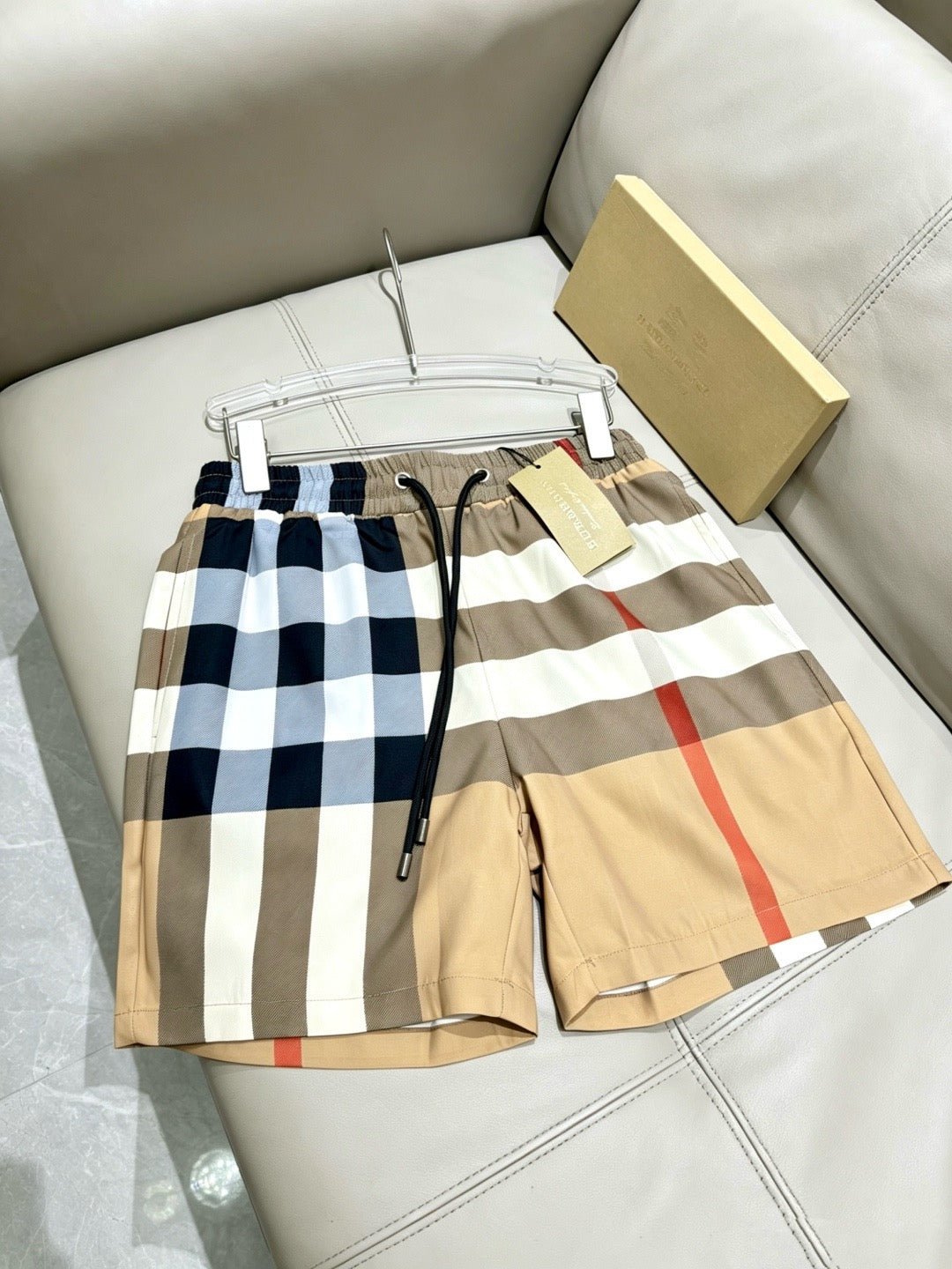 Vintage Check Swim Shorts