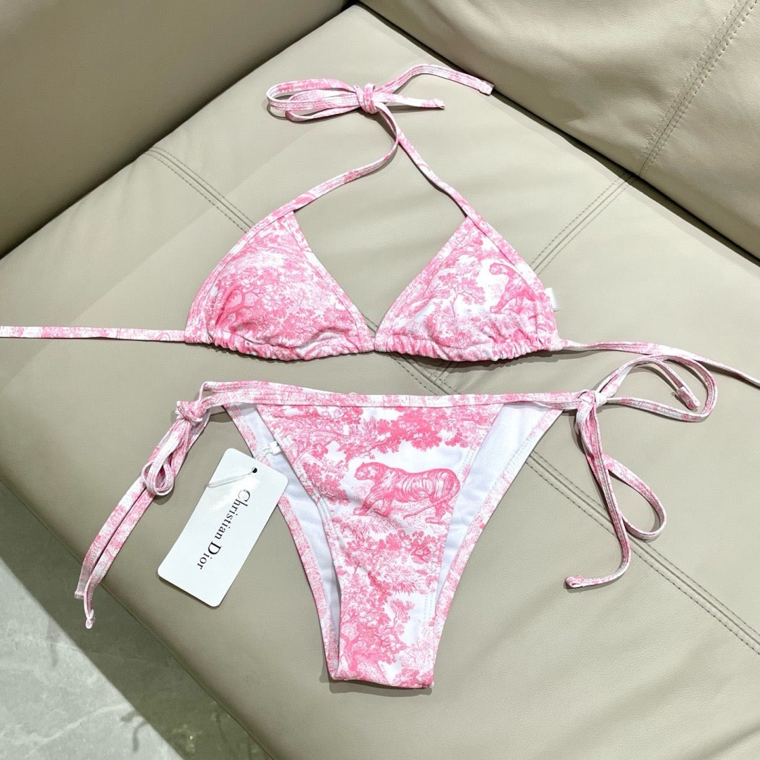 Oblique 3-Piece Bikini Set