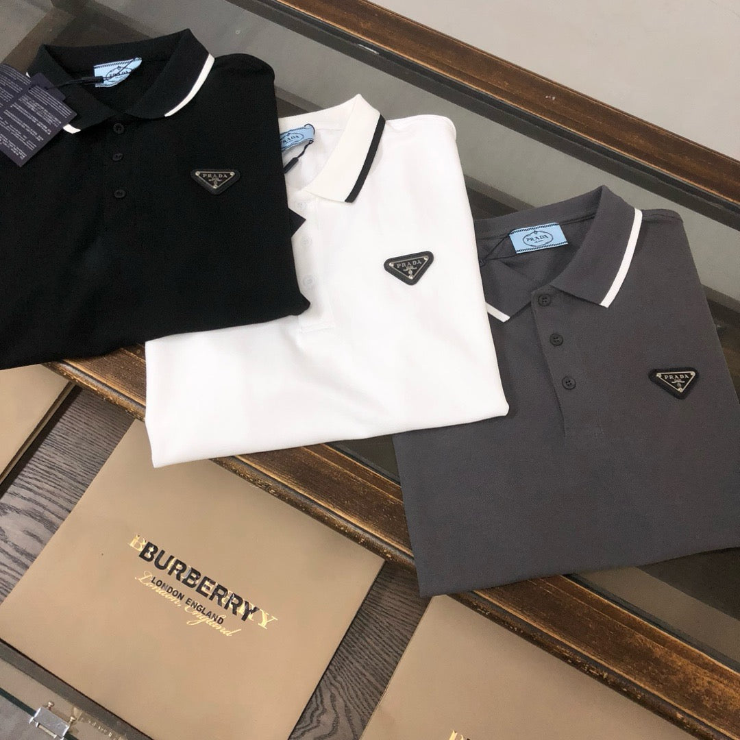 Triangle Logo Polo Shirt