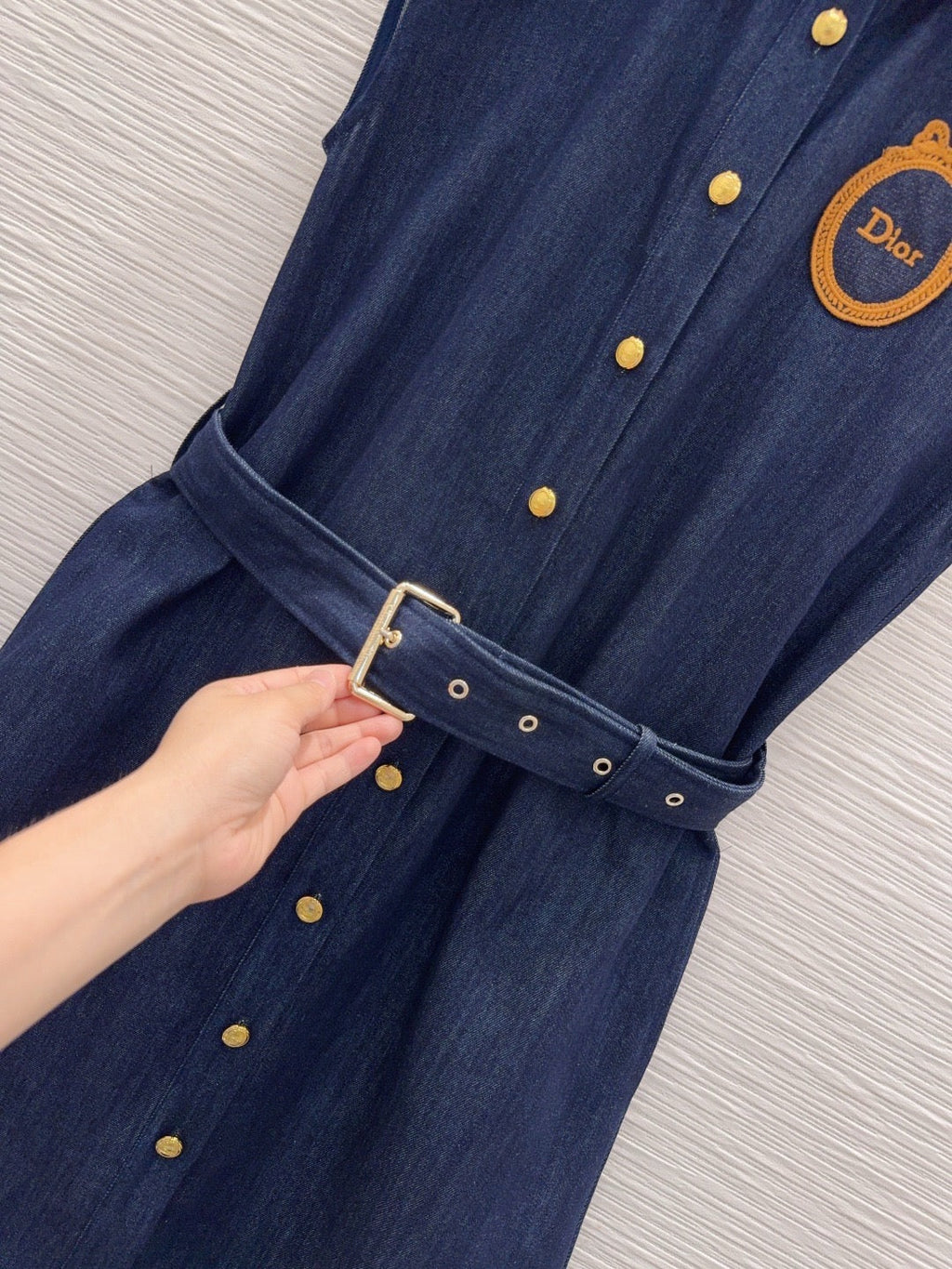 Denim Shirtdress