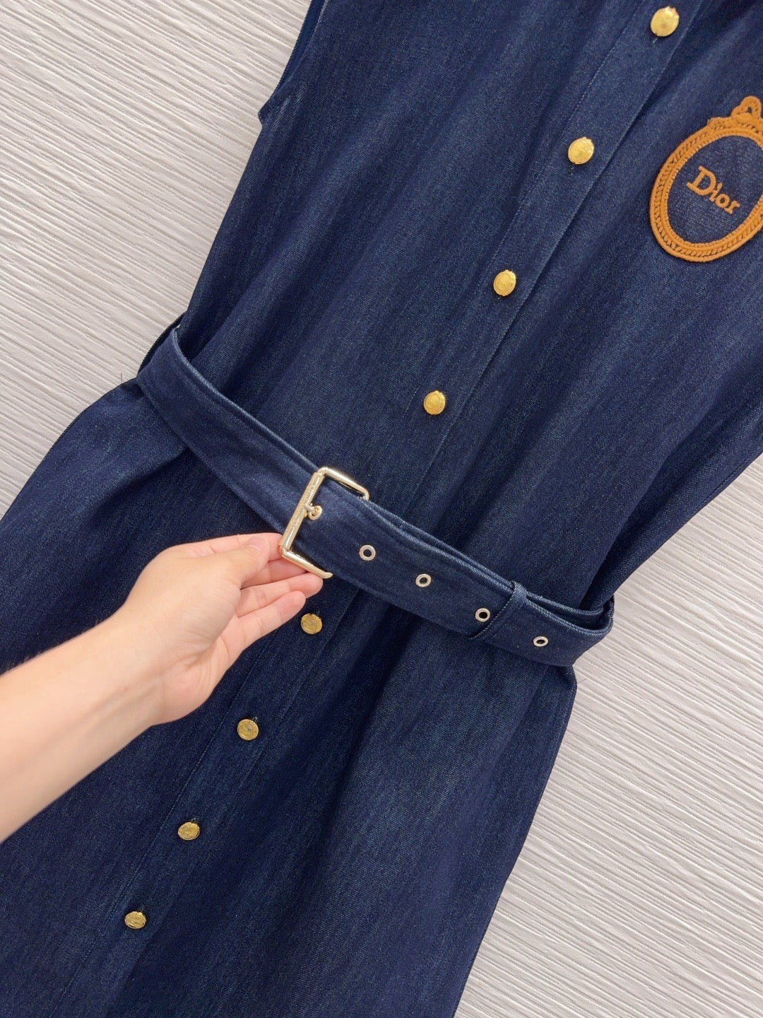 Denim Shirtdress