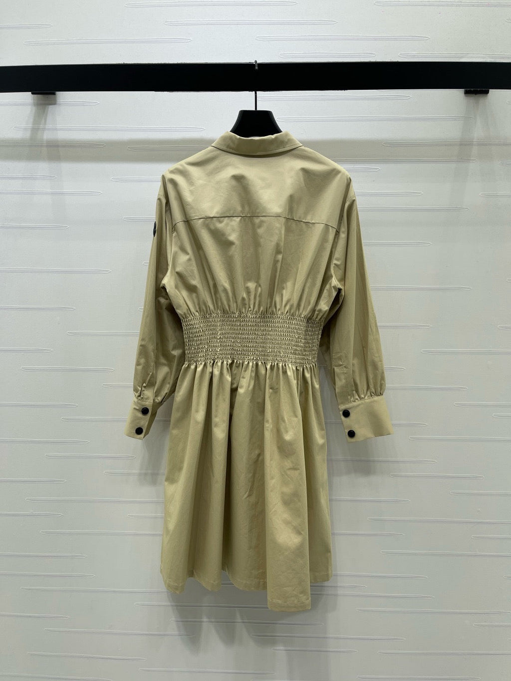 Cotton Nylon Shirt Dress